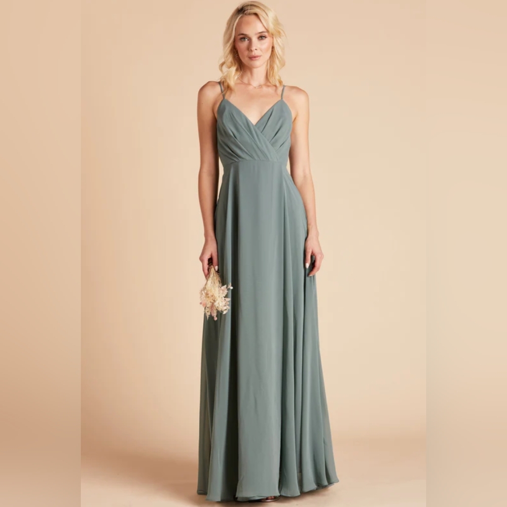 Birdy Grey Kaia Bridesmaid Dress (Sea Glass, size M)